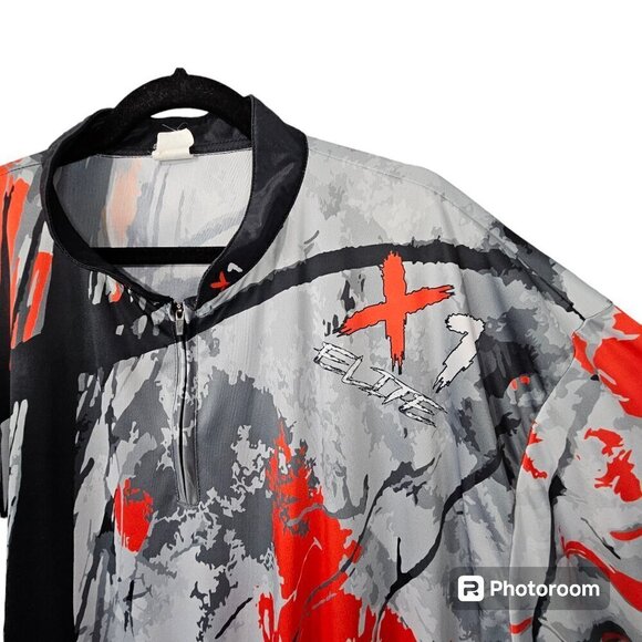 🔥X1 Elite Fear Nothing Short Sleeve Performance Graphic Jersey Shirt - Picture 3 of 6